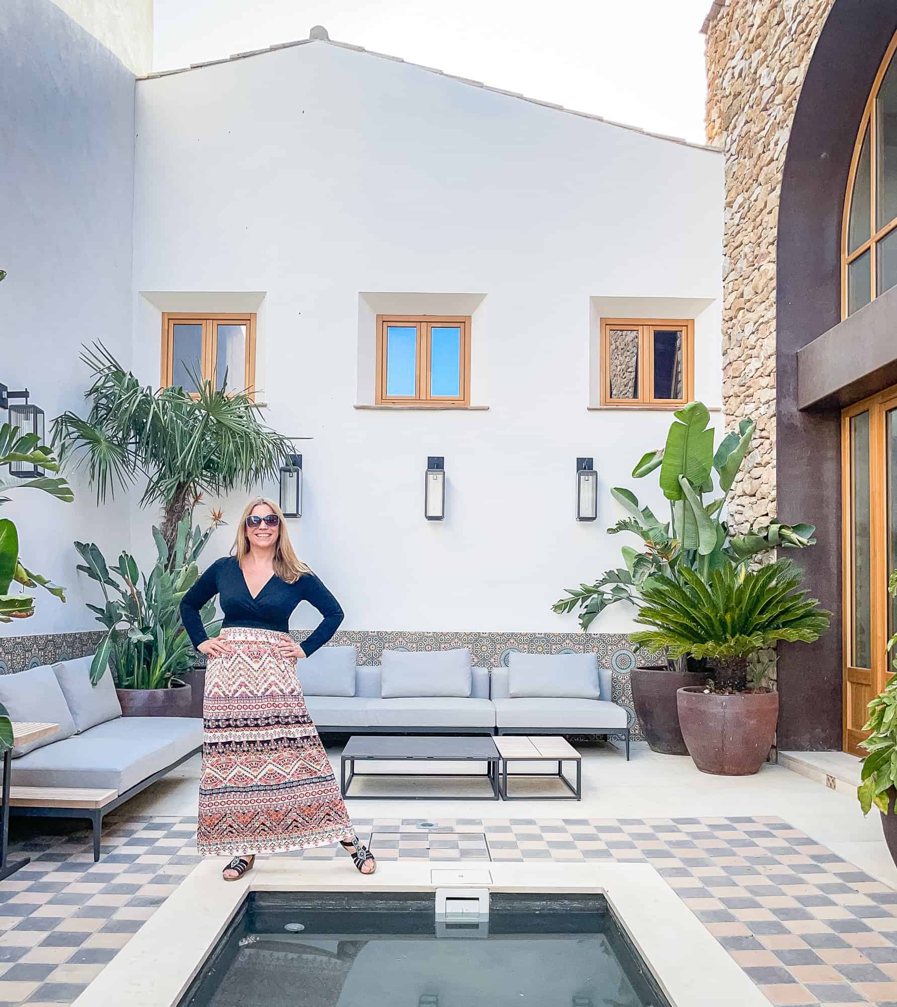 Spain - Masia Cabellut Moroccan Terrace Abigail King