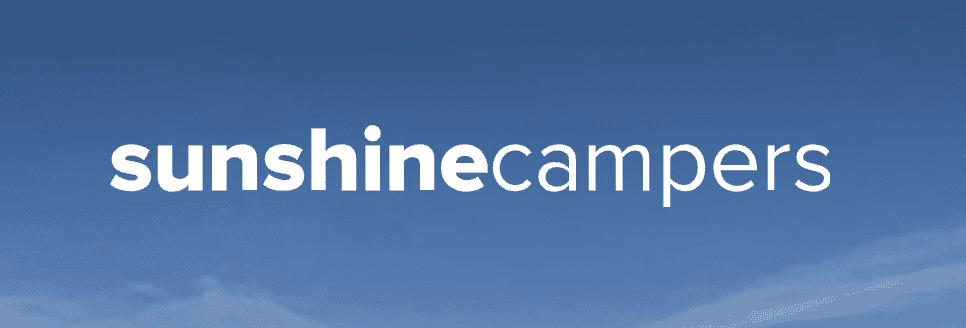 Sunshine Campers Logo for Campervan Hire in the UK