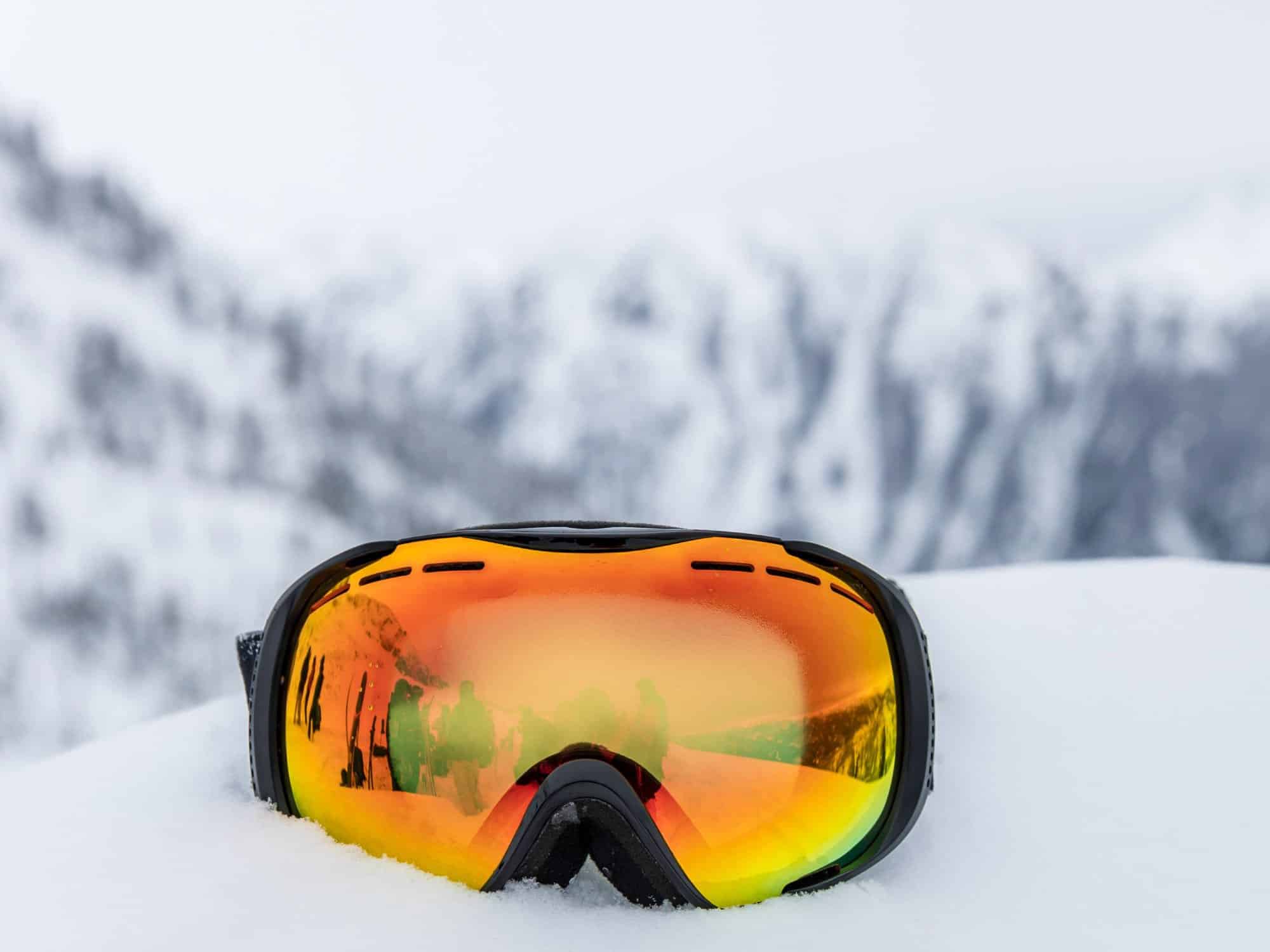 Ski goggles - ski essentials - what to pack for a ski trip