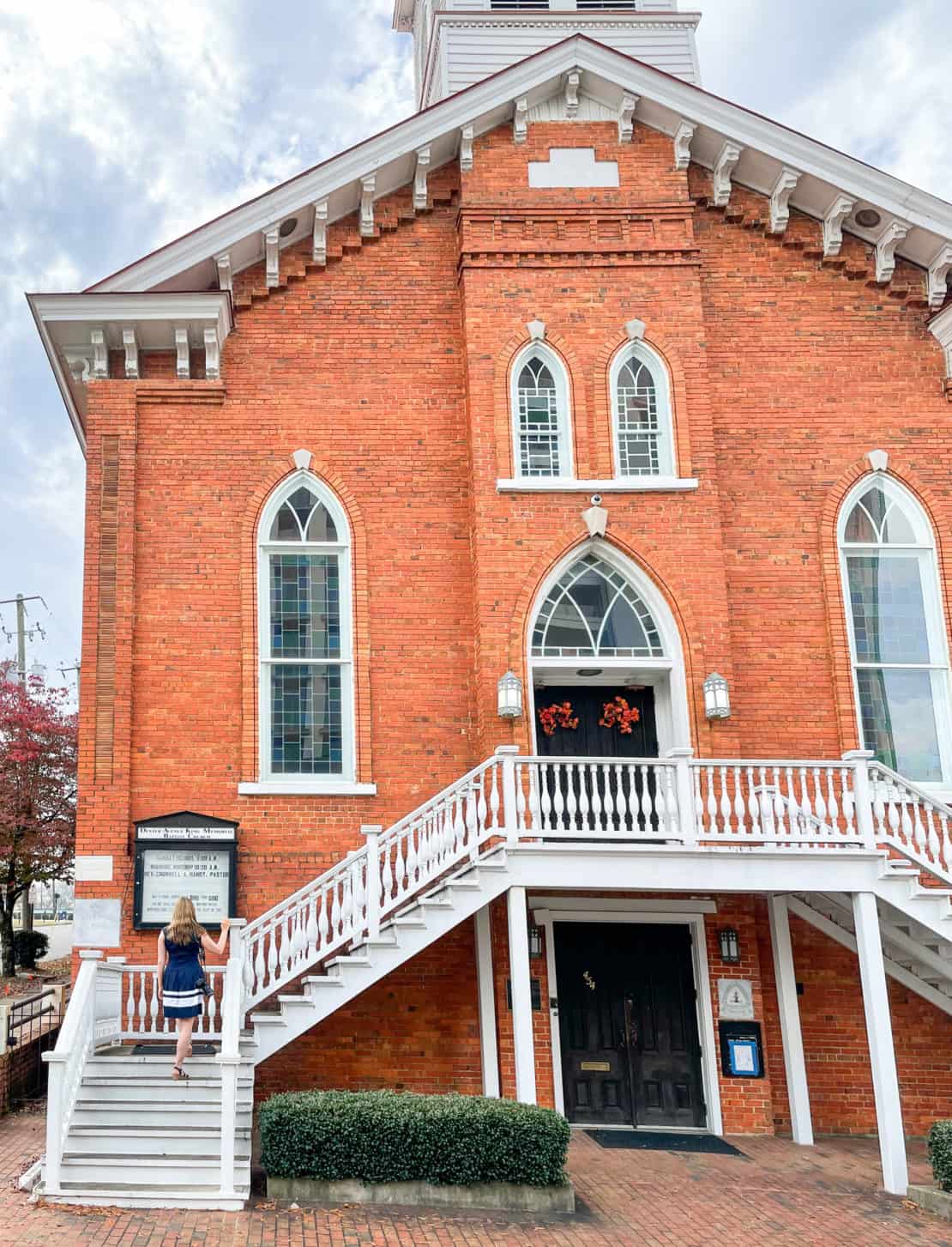Alabama Civil Rights Trail - Montgomery - Dexter Avenue Church - Abigail King