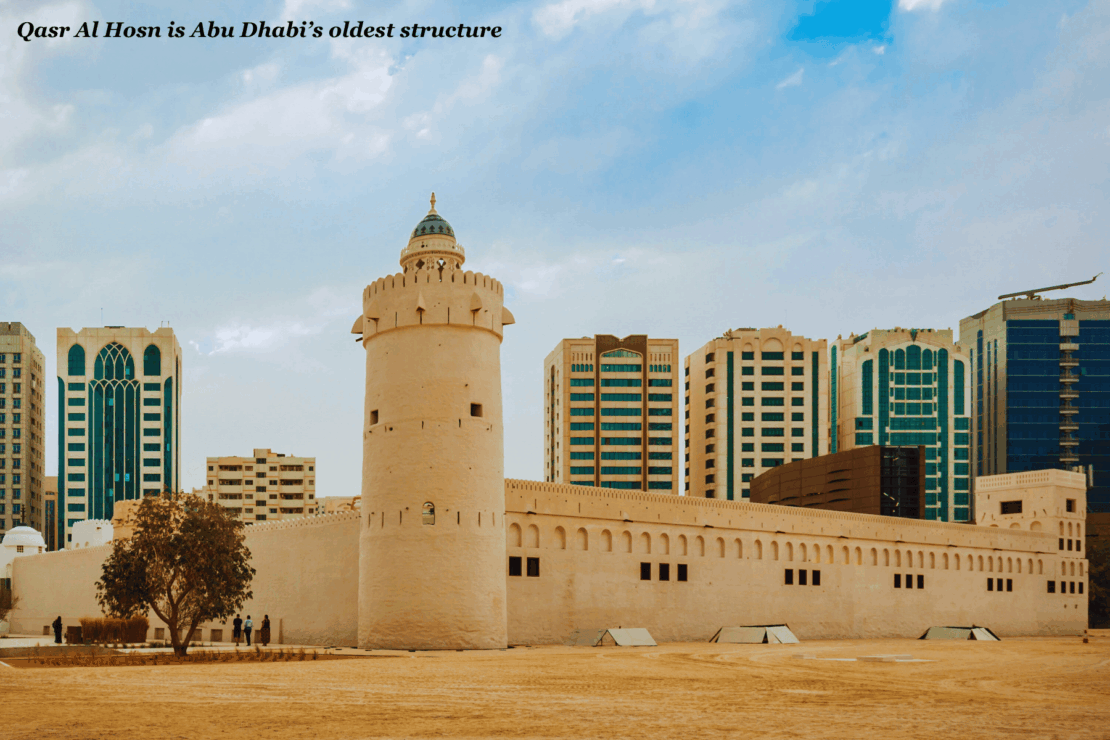 Qasr Al Hosn. Abu Dhabi - best hidden gems in the U.A.E