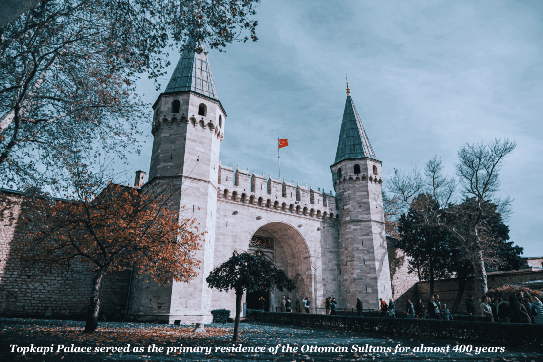Entrance to Topkapi Palace - Istanbul in Winter