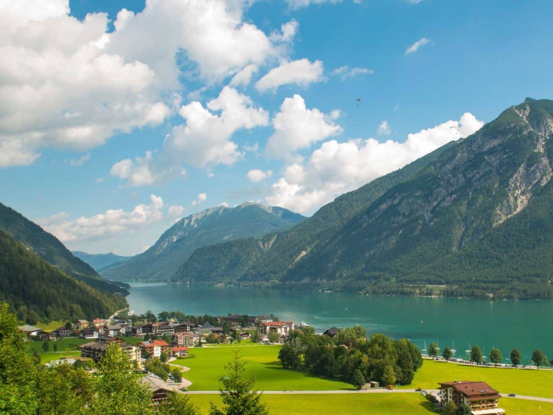 beautiful lakes in Austria Achensee