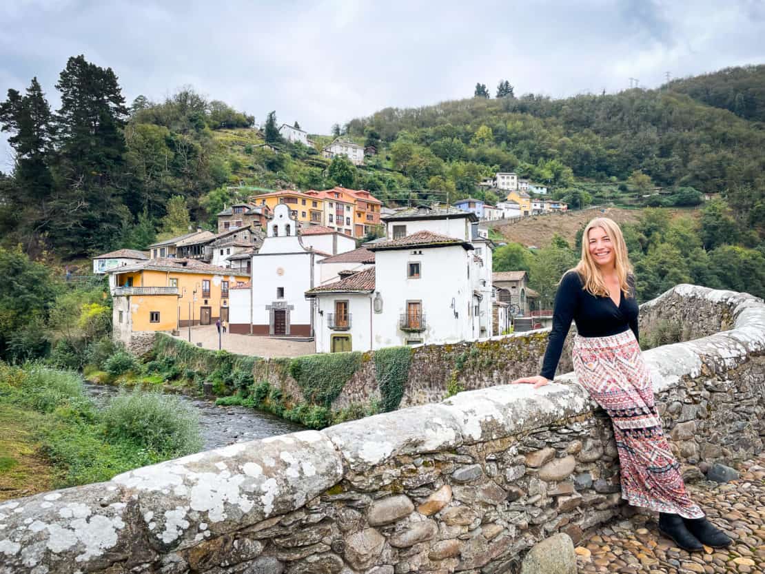 Abigail King in Asturias Spain