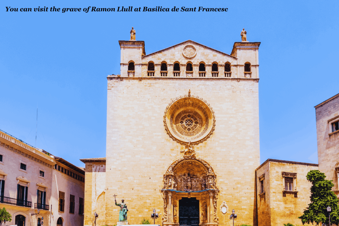 Entrance to the Basilica de Sant Francesc - one day in Palma de Mallorca
