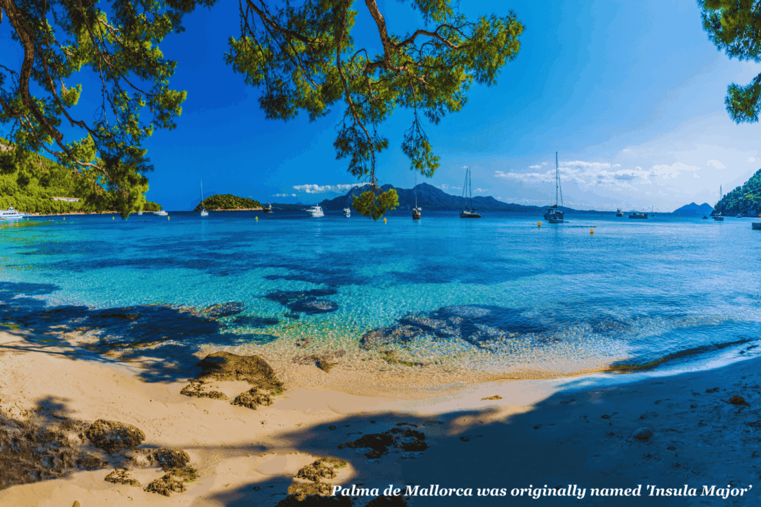 Beach - one day in Palma de Mallorca