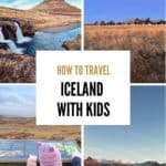 Iceland with kids travel guide cover image