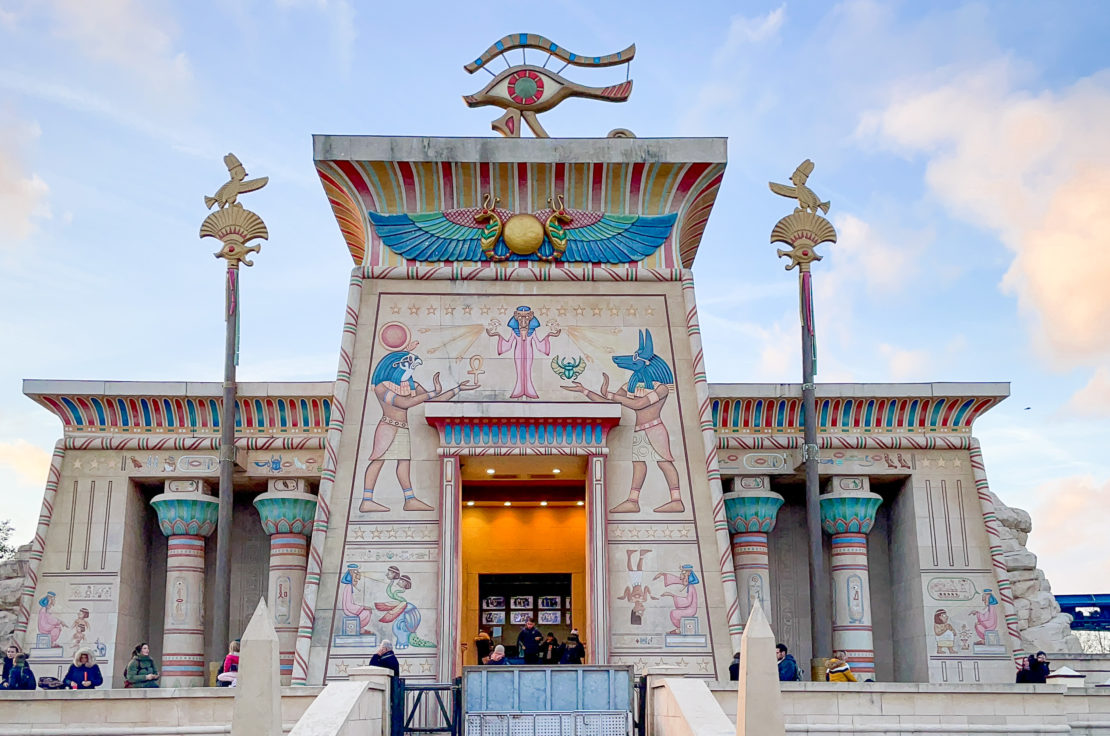 Parc Asterix Review: the ancient Egypt section