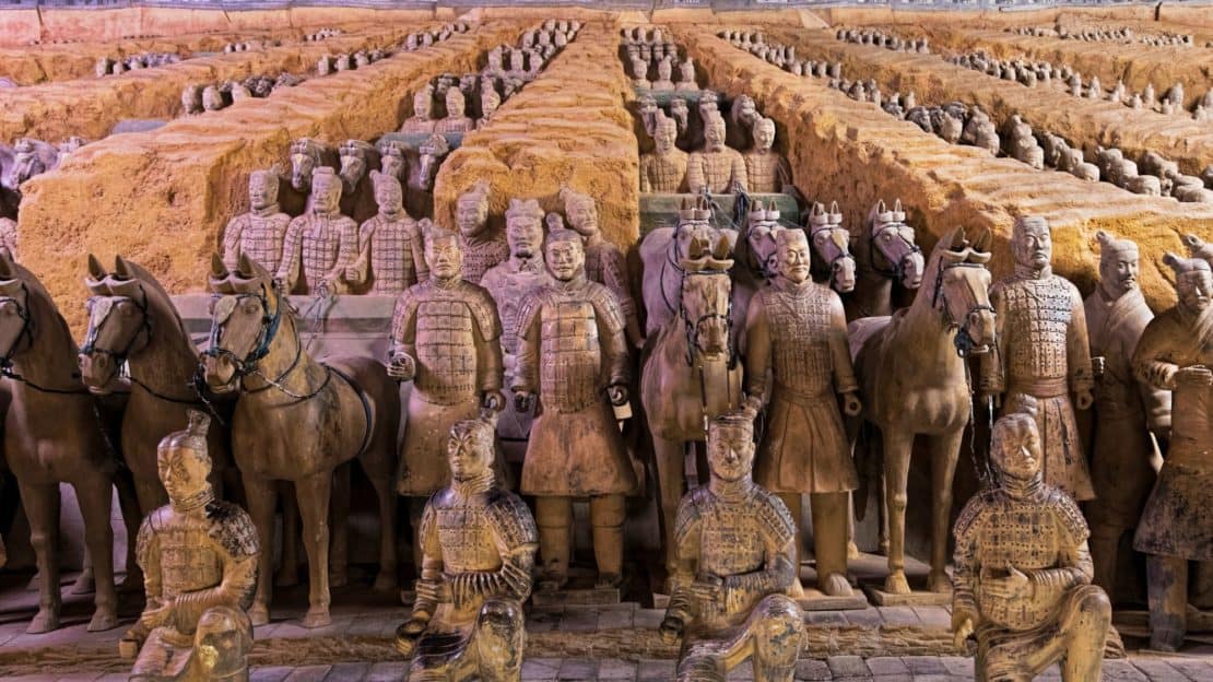 China's life size terracotta army