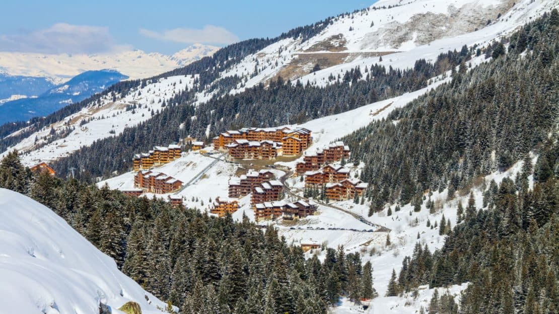 
The French ski resort of Meribel