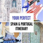 Cover collage for a wonderful Spain and Portugal itinerary