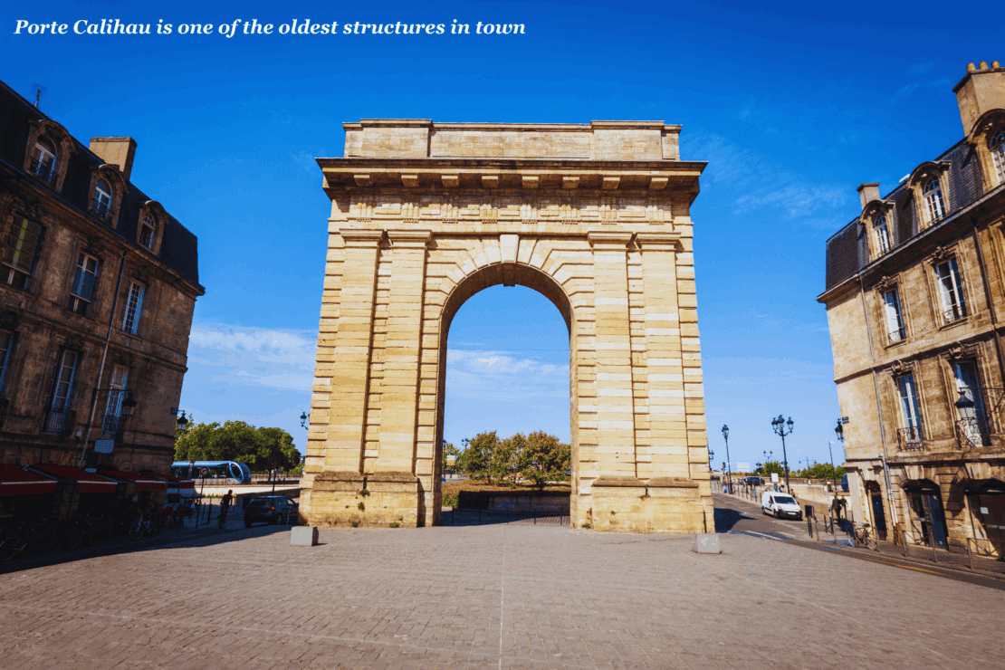 Porte Caliahu - Bordeaux itinerary