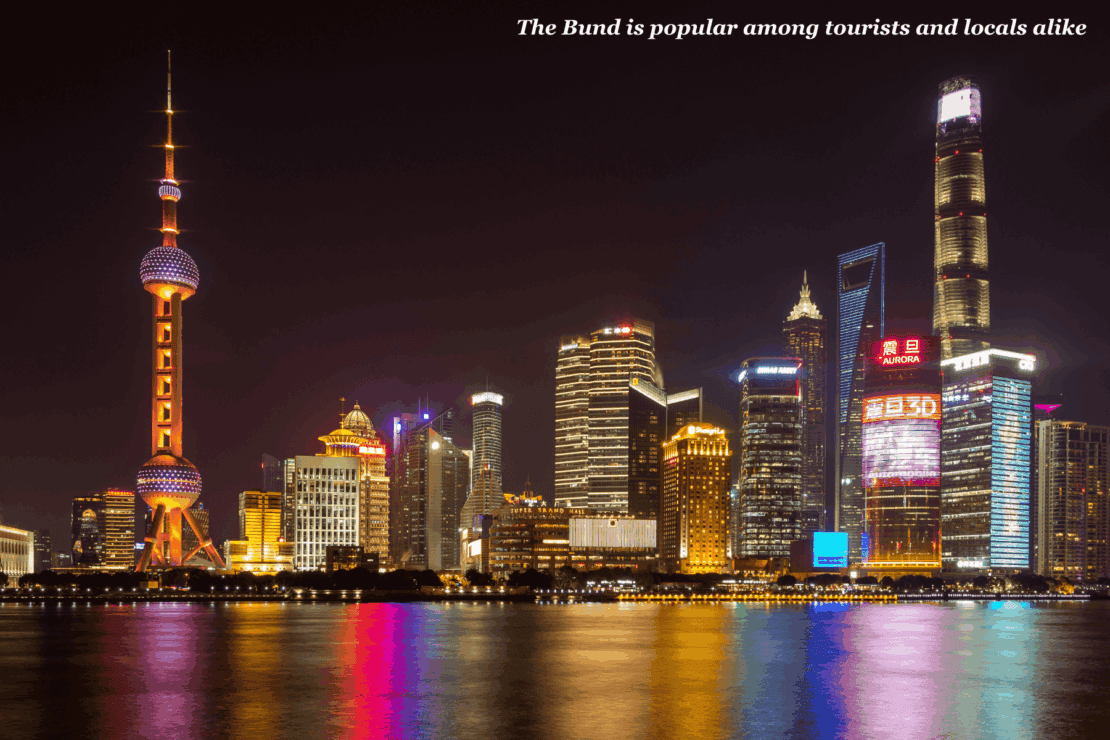 The Bund at night in Shanghai - China Bucket List