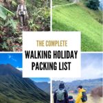 Complete hiking and walking holiday packing list