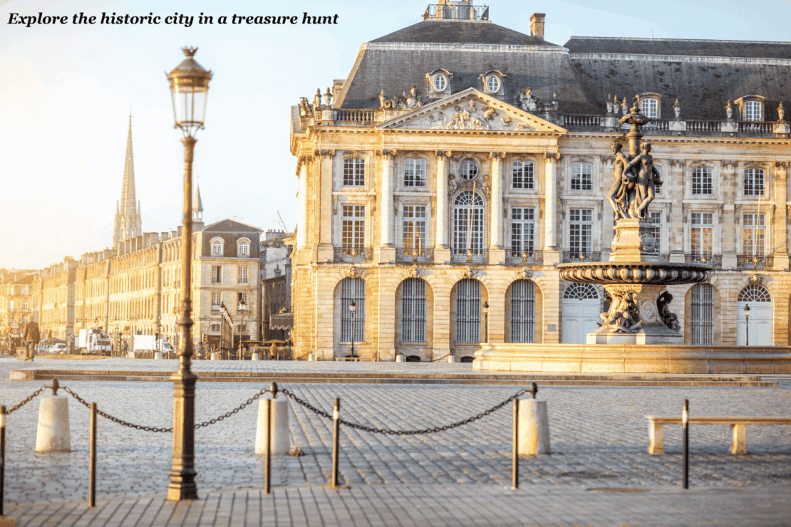 Historic buildings at sunset - things to do in bordeaux with kids
