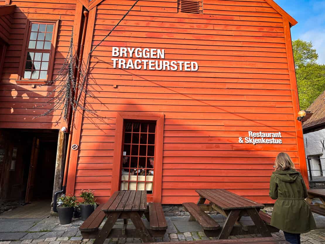 Exterior of Bryggen Tracteursted