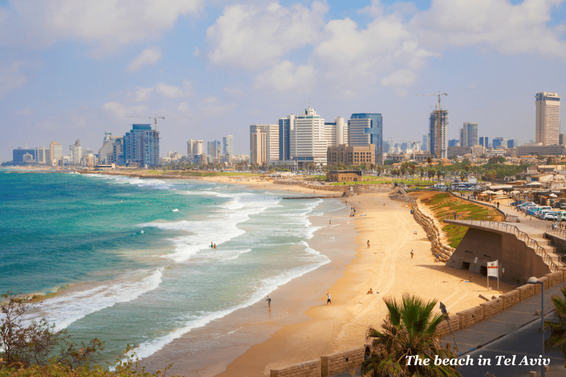 Tel Aviv beach, Israel