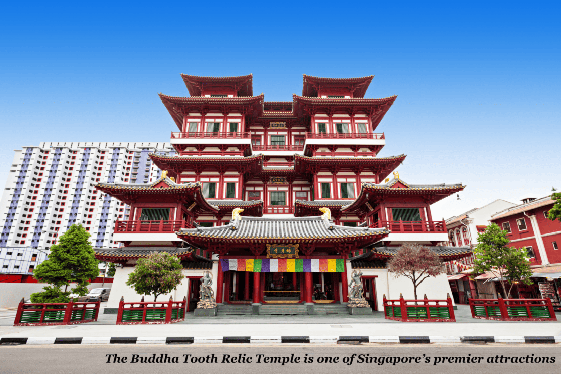 Buddha Tooth Relic Temple in Signapore 