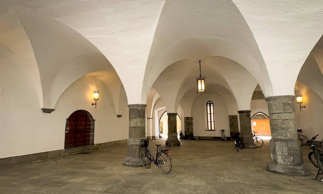 Cloisters in the beautiful Swiss town of Chur