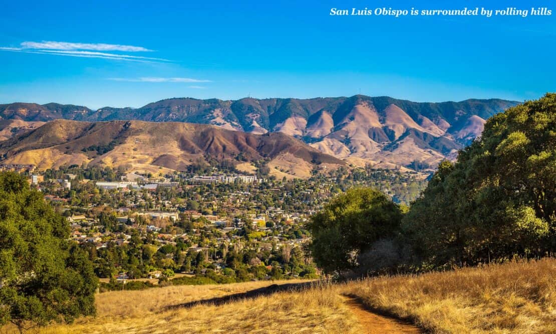 Landscape of San Luis Obispo, California 