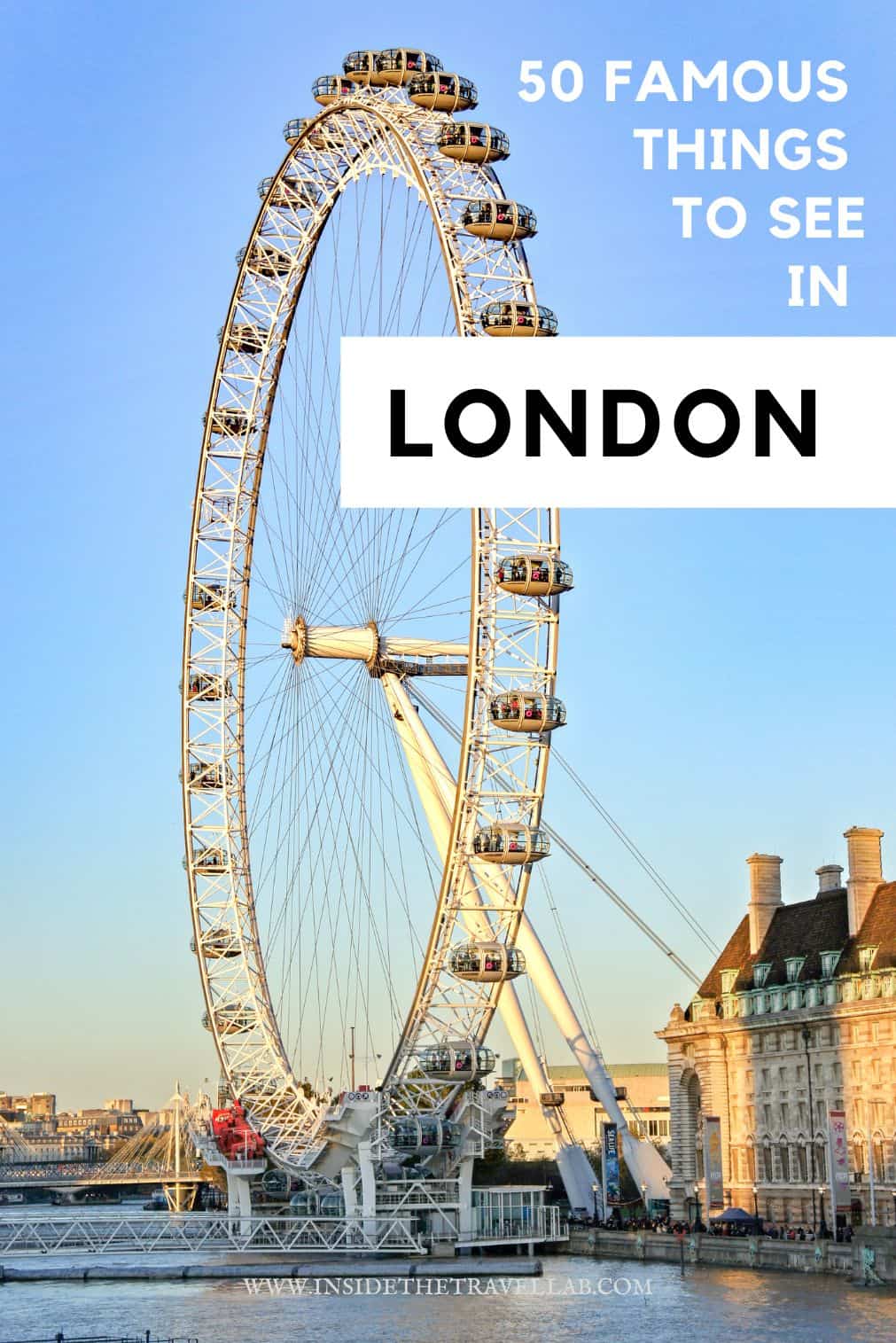 Cover image for famous things to see in London