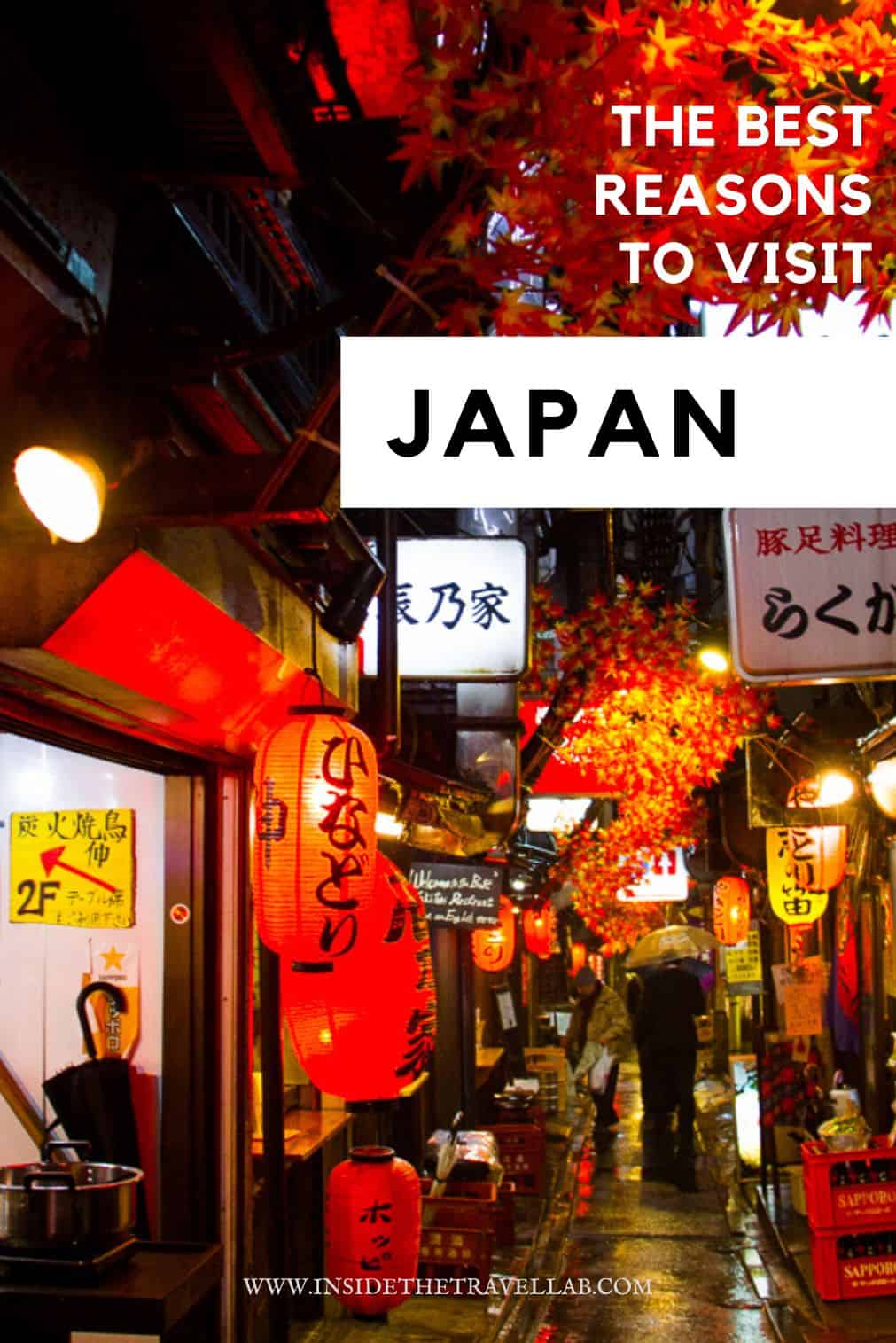 The best reasons to visit Japan cover image