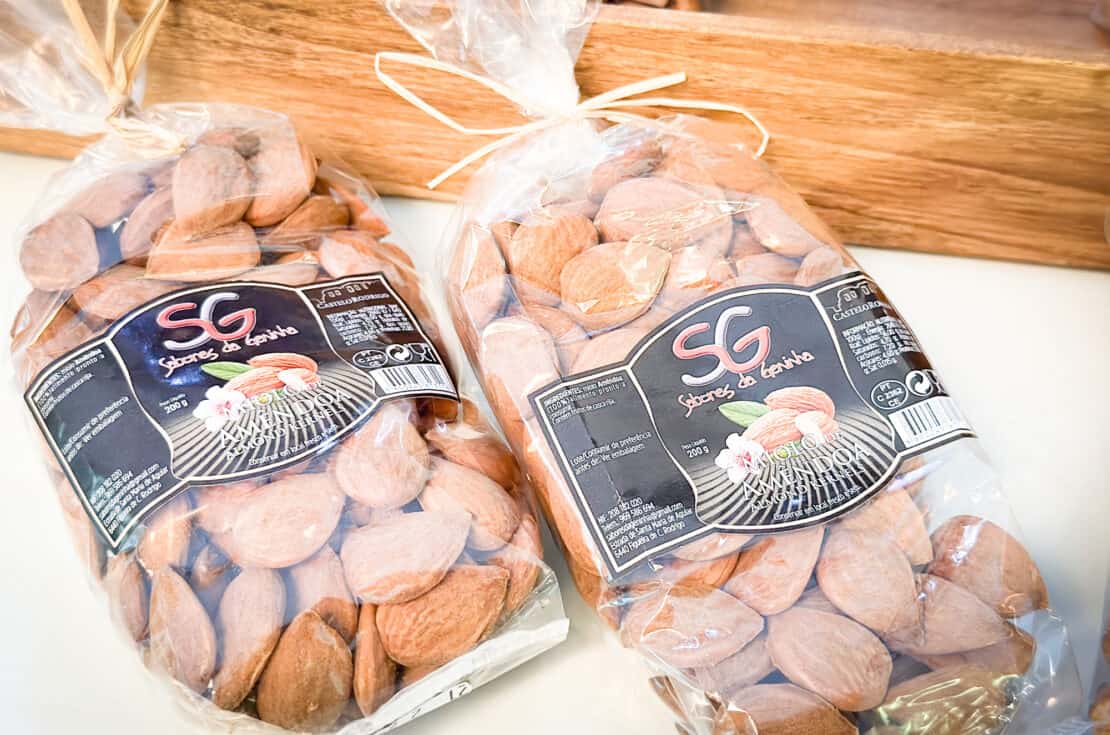 Almond souvenirs from Porto