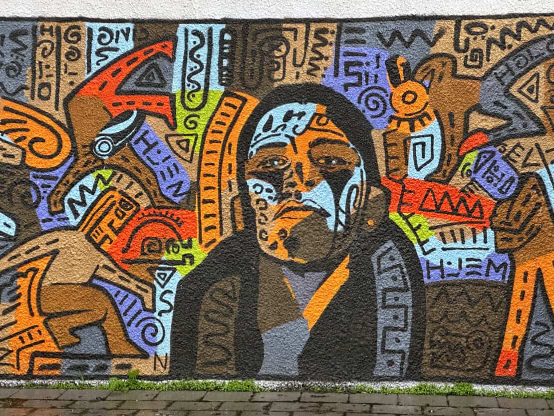 Street art in Bergen - what is Norway famous for?