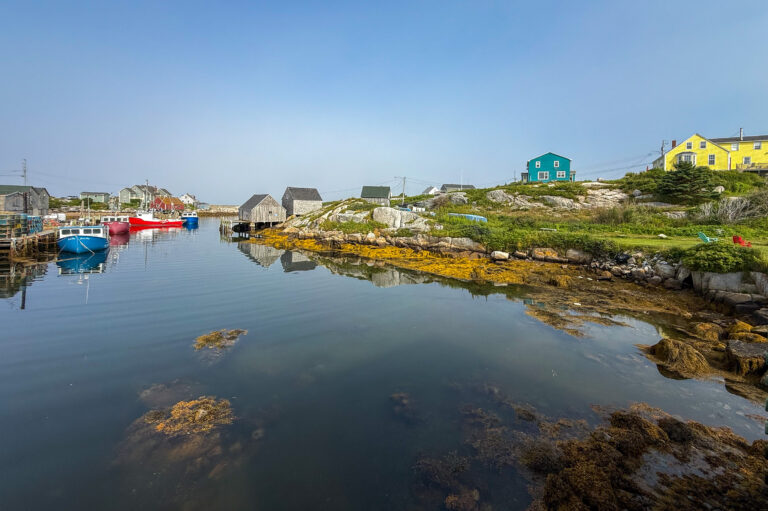 Village near Peggy's Cove NOva Scotia