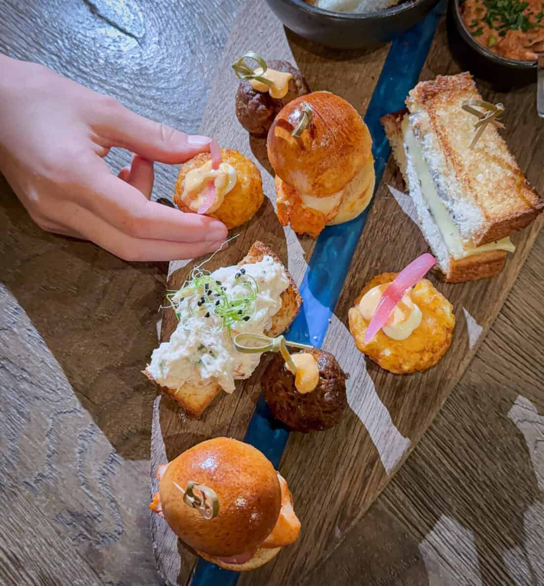 Breitling Kitchen Tapas Platter in Geneva Switzerland