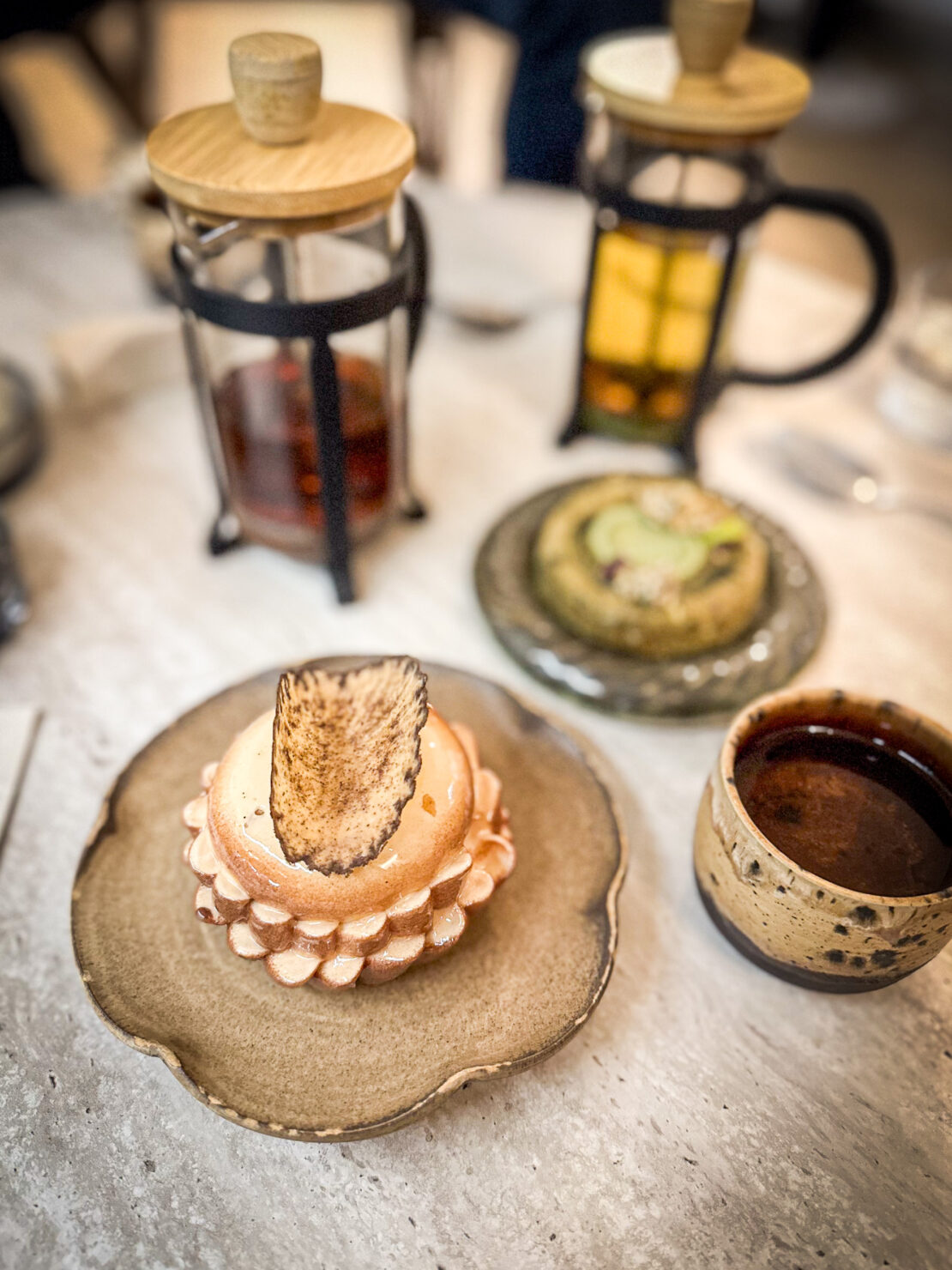 Patisseries at Sweet Sage Lausanne Switzerland