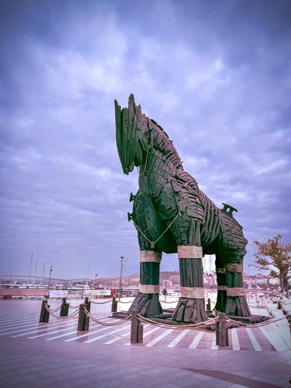 Troy Wooden Horse in Canukkale Turkey