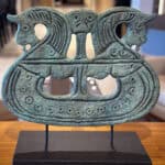 Viking sculpture aboard Viking Jupiter