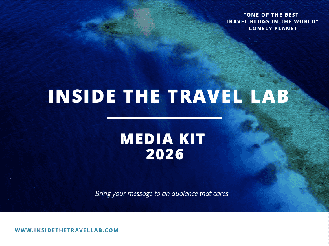 Inside the Travel Lab Media Kit 2022 Cover