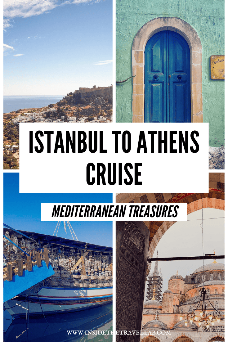 Cover montage for Istanbul to Athens cruise