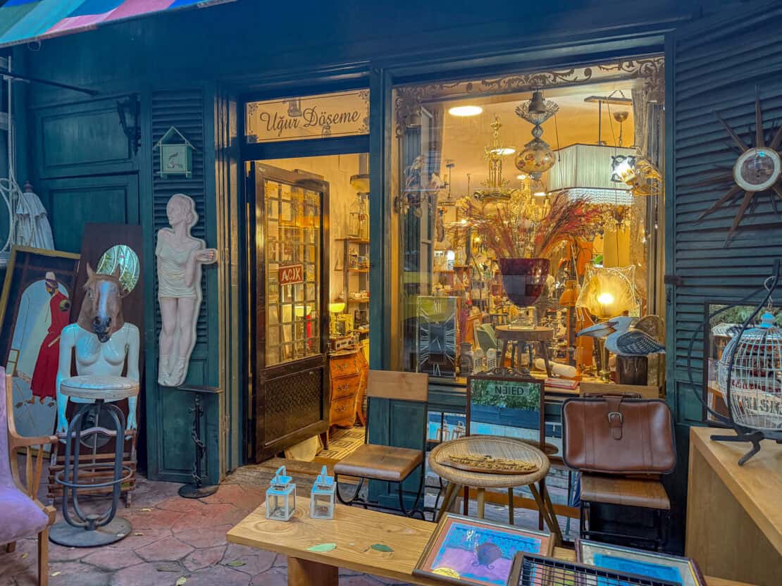 Antique shop in Istanbul