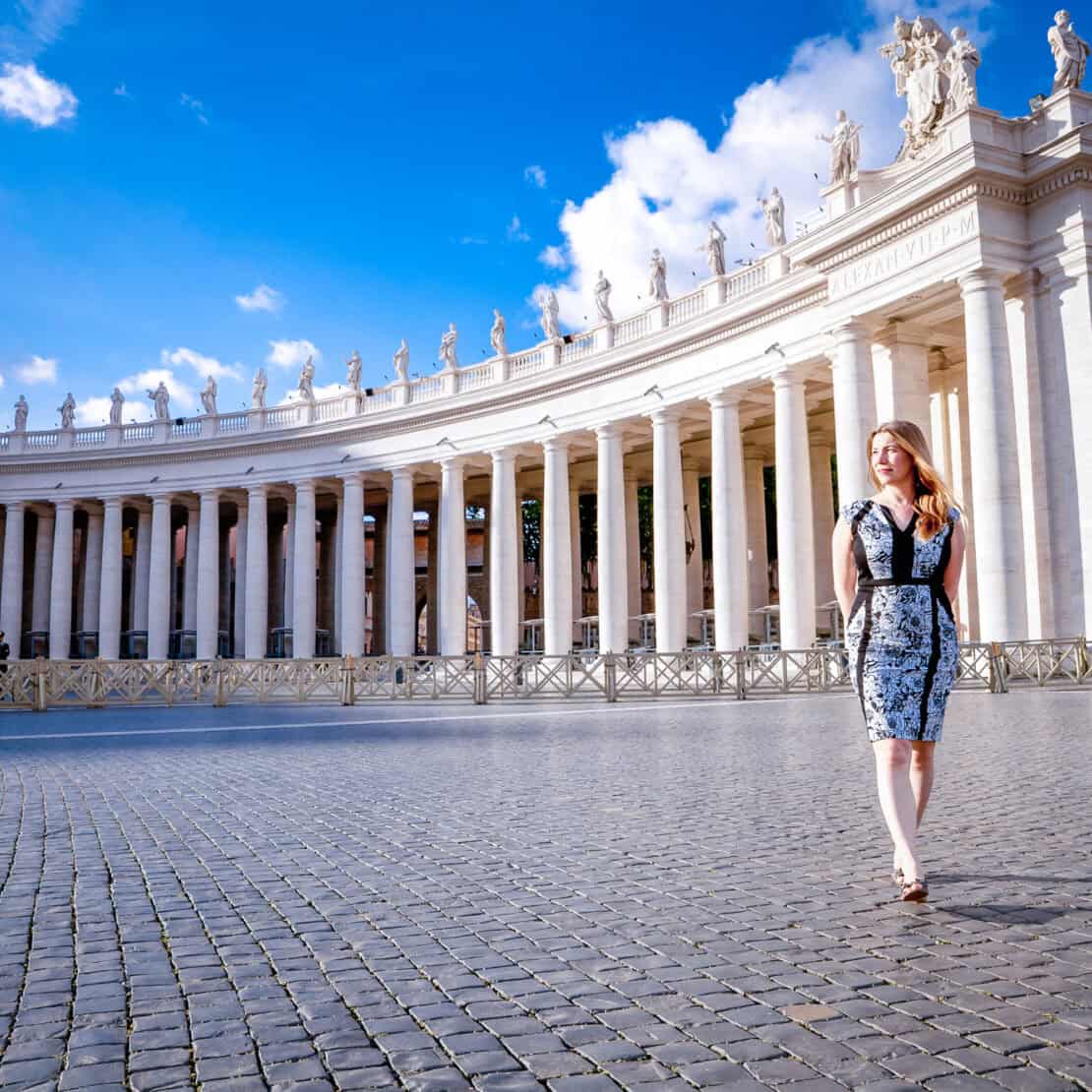 Abi outside the vatican