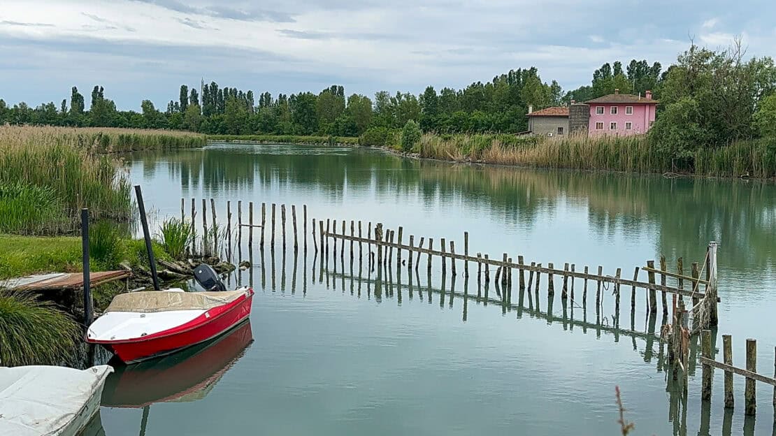 Lagoon near Jesolo Italy