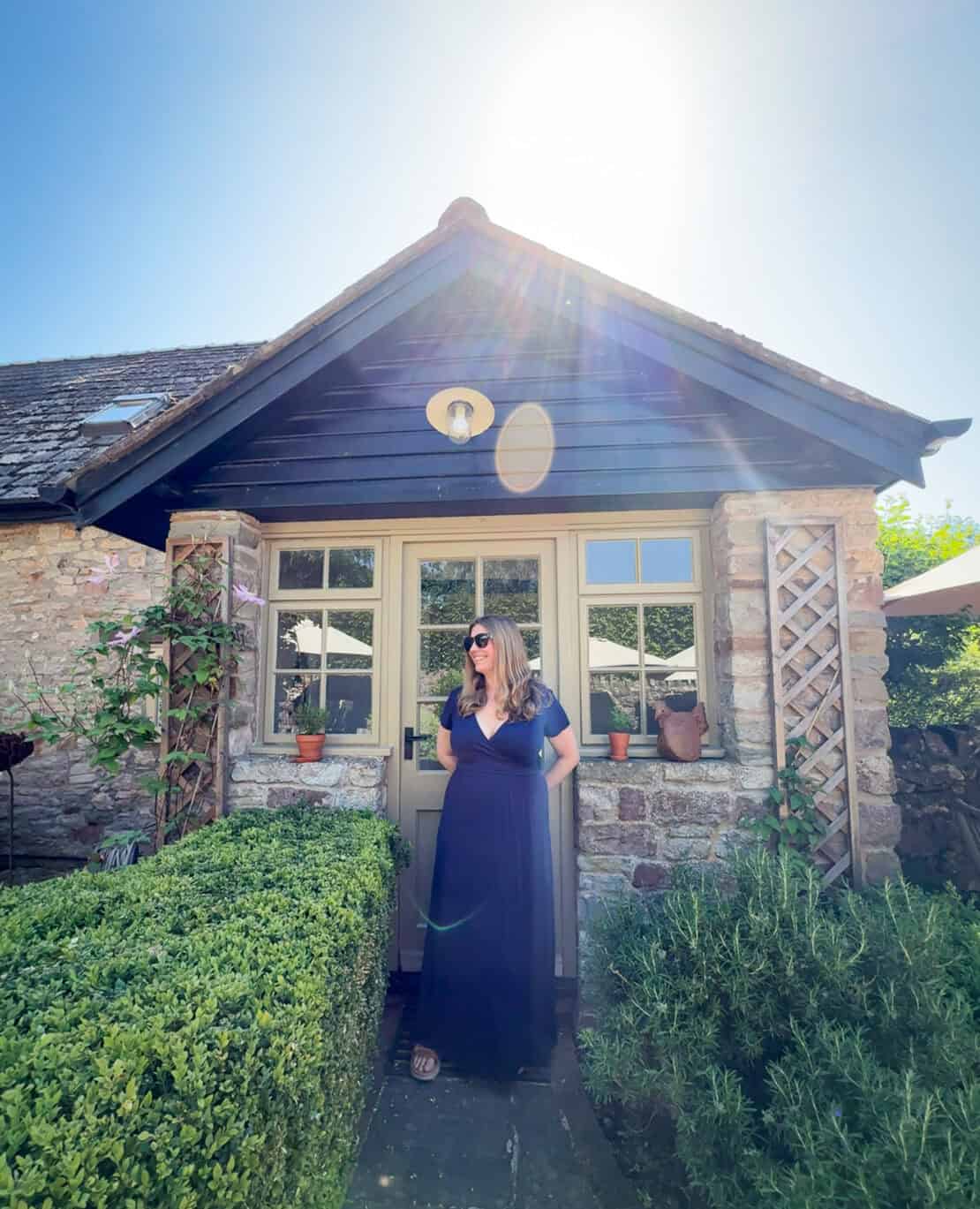Abigail King at Tudor Farmhouse Forest of Dean England