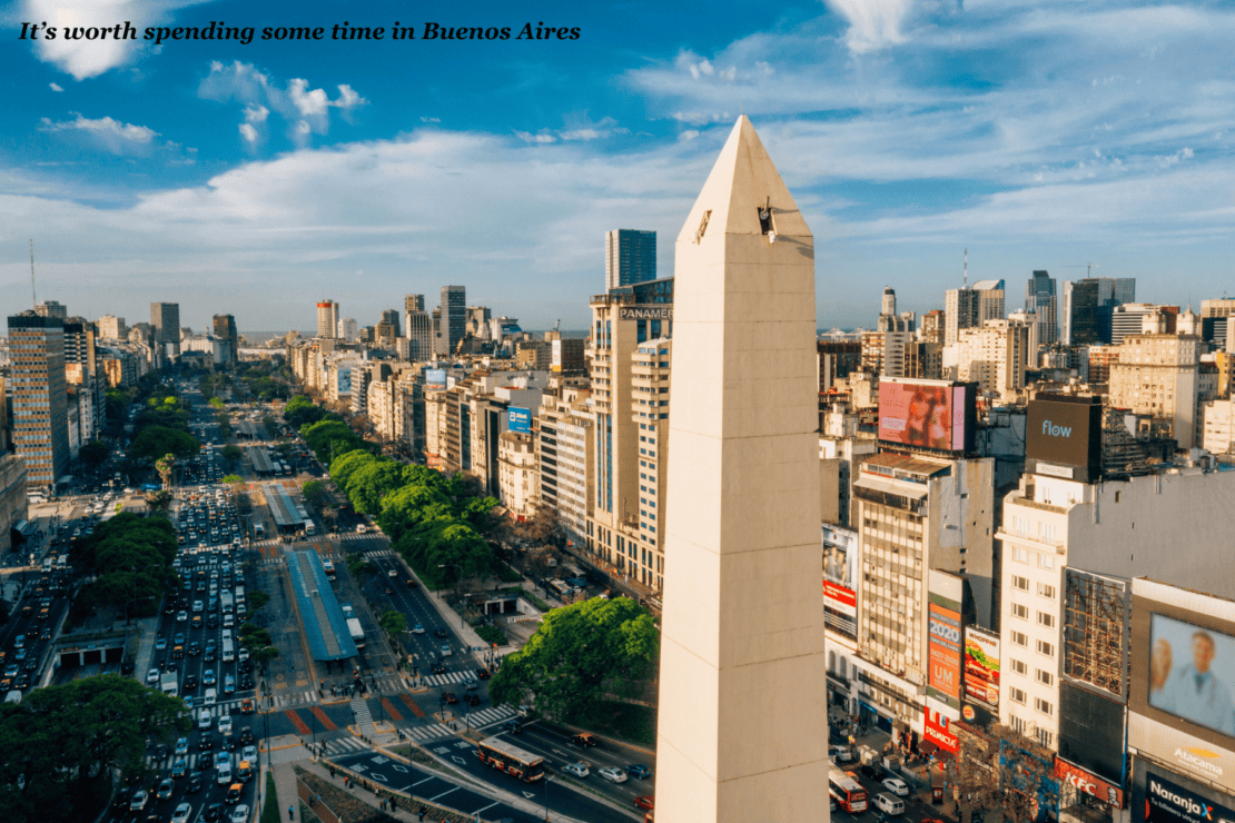 Buenos Aires skyline in Argentina