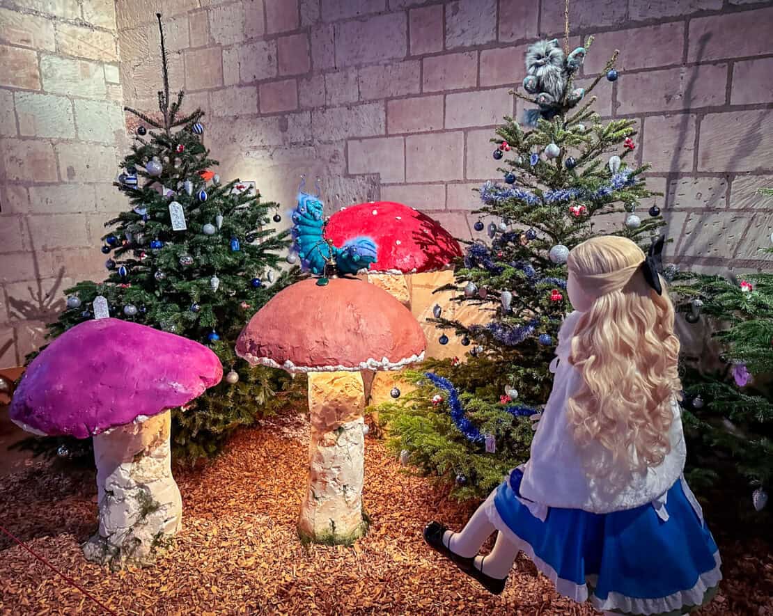 Alice in Wonderland in Loche Loire France